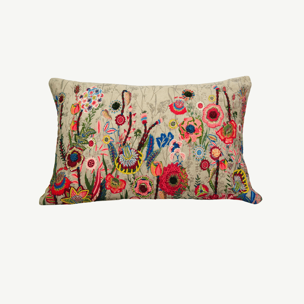 Rim Heritage Floral Cushion