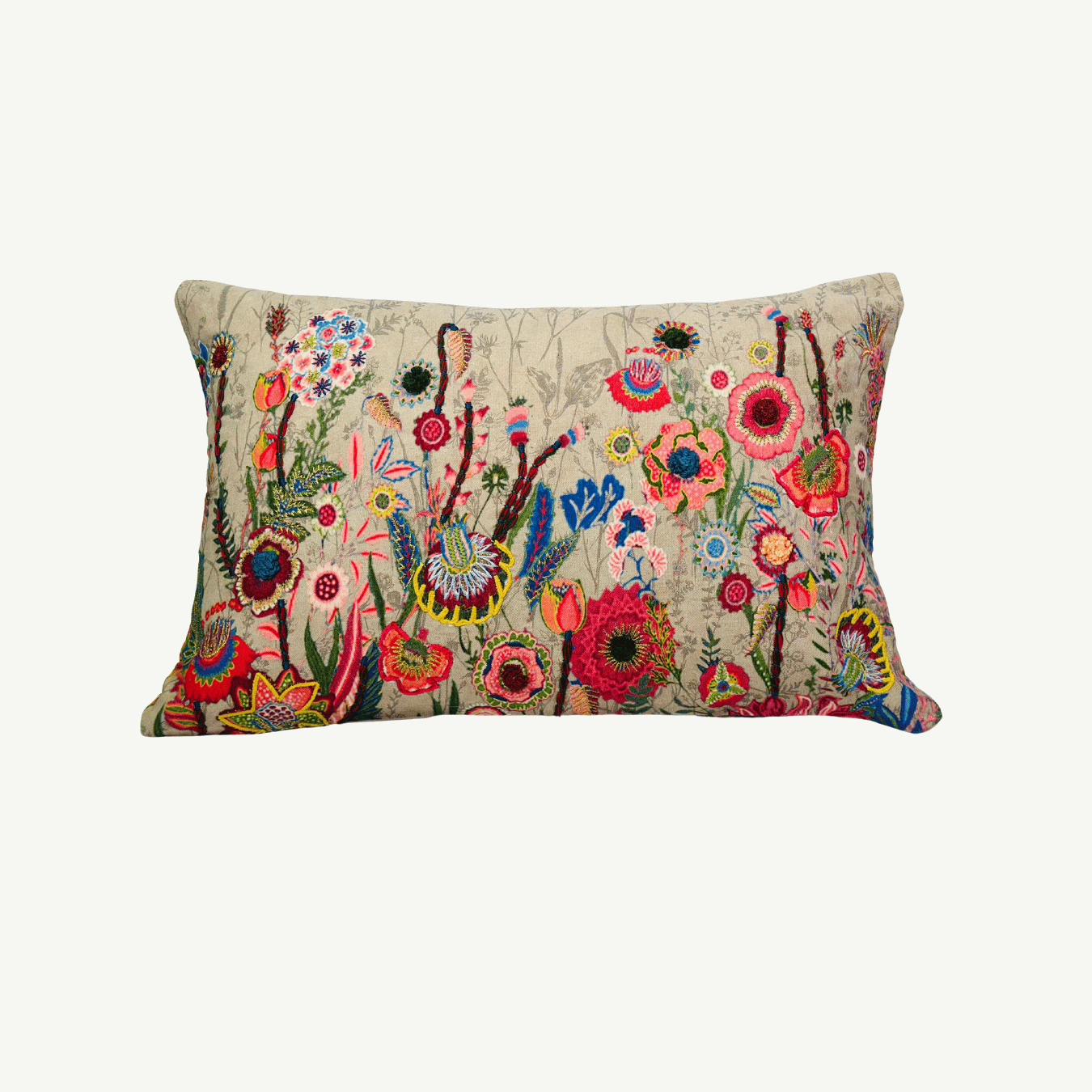 Rim Heritage Floral Cushion