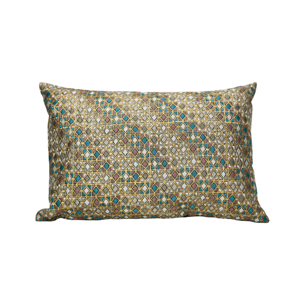 Tushar Silk Tonk Cushion