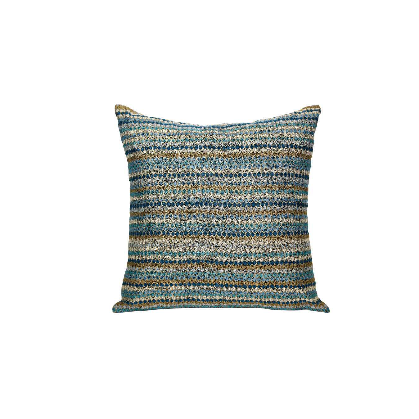 Tushar Silk Kashida Cushion