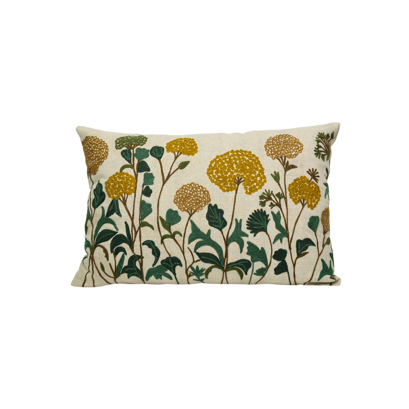 Ivarp Yellow Flora Cushion