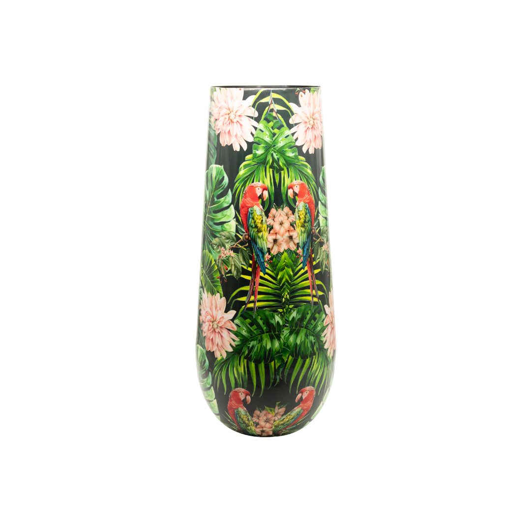 Tropic Tall Botanical Vase