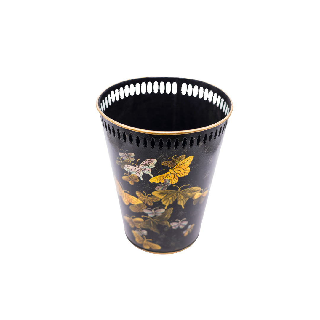 Butterfly Metal Bin