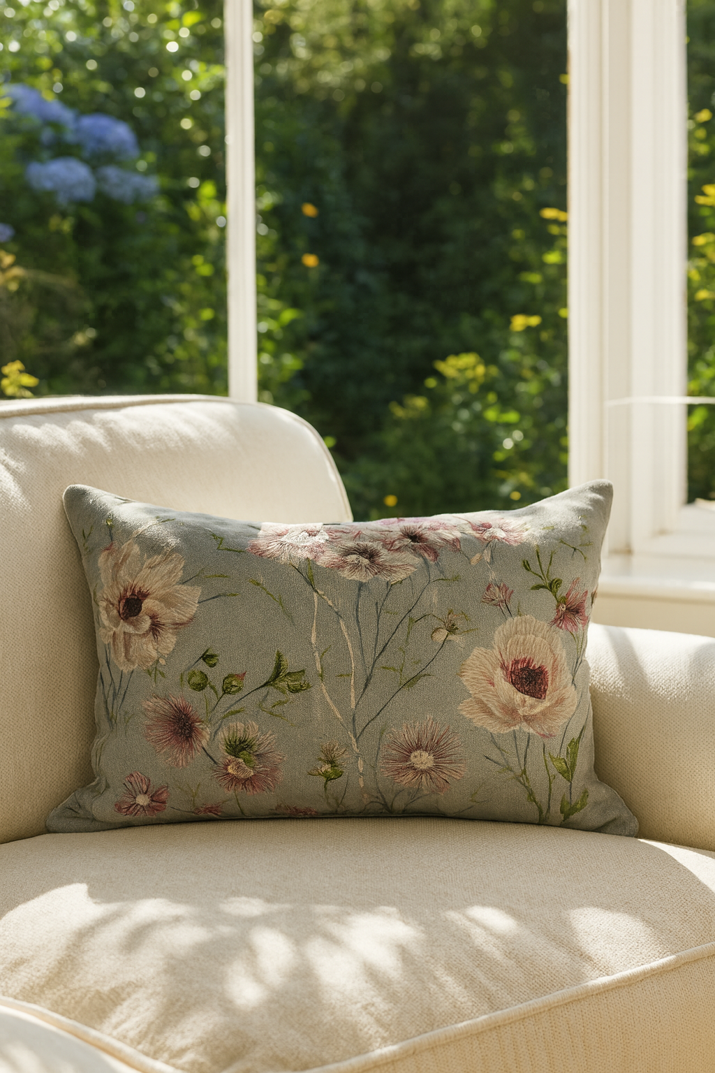 RIm Rose Garden Cushion