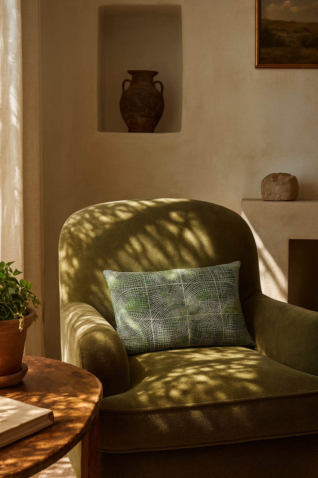 Tushar Silk Galaxy Cushion