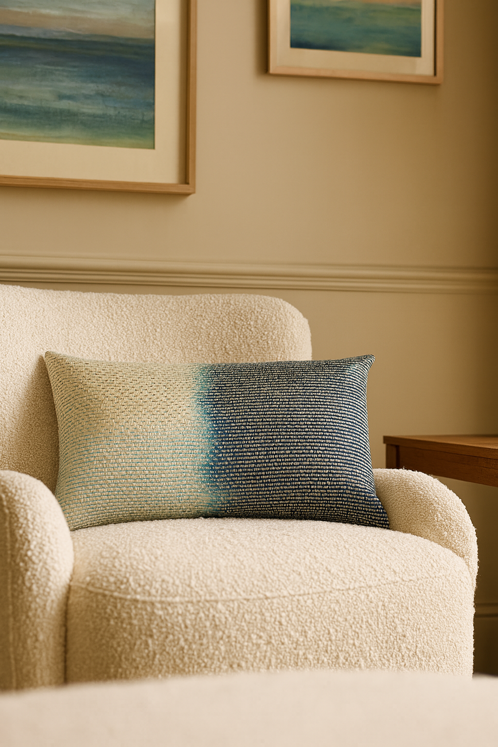 Tushar Silk Small Pebbles Cushion