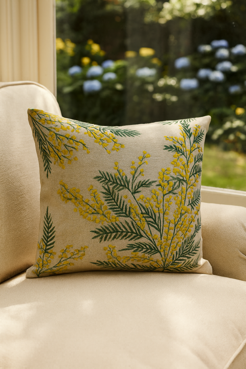 Ivarp Square Botanical Cushion