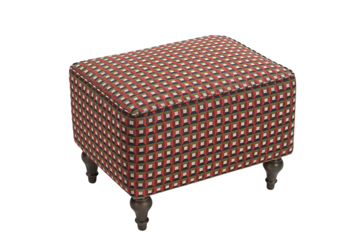 Heritage Foot Stool on a white background