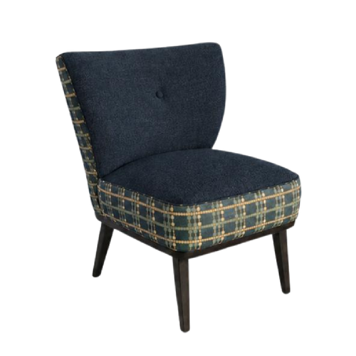 Indigo Occasion Chair on a white background