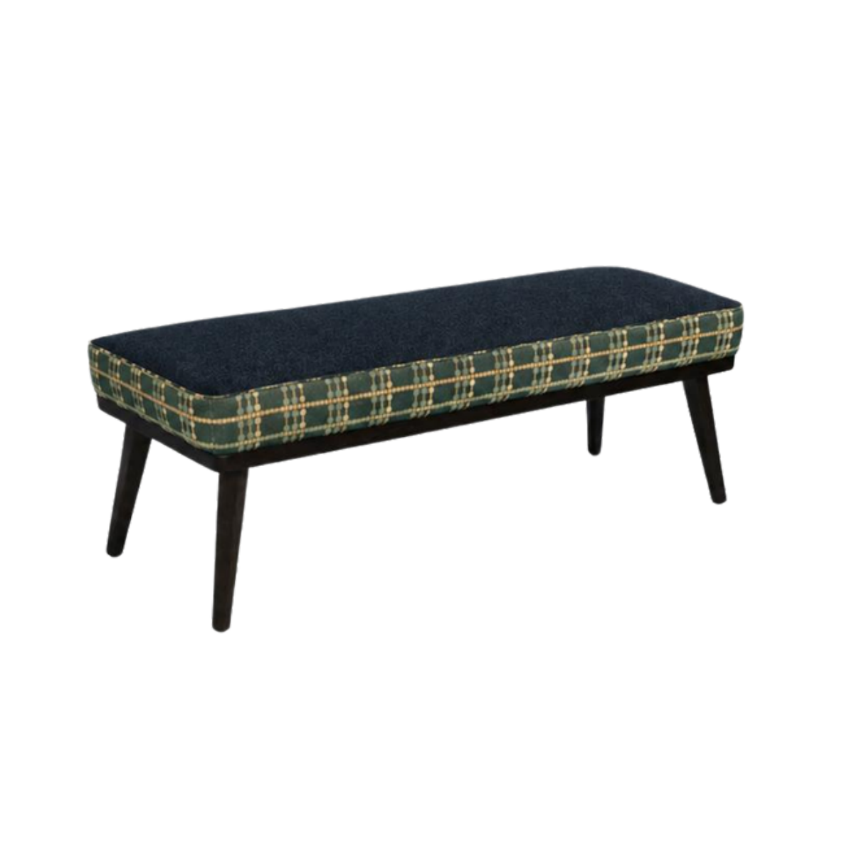 Indigo Bench on a white background