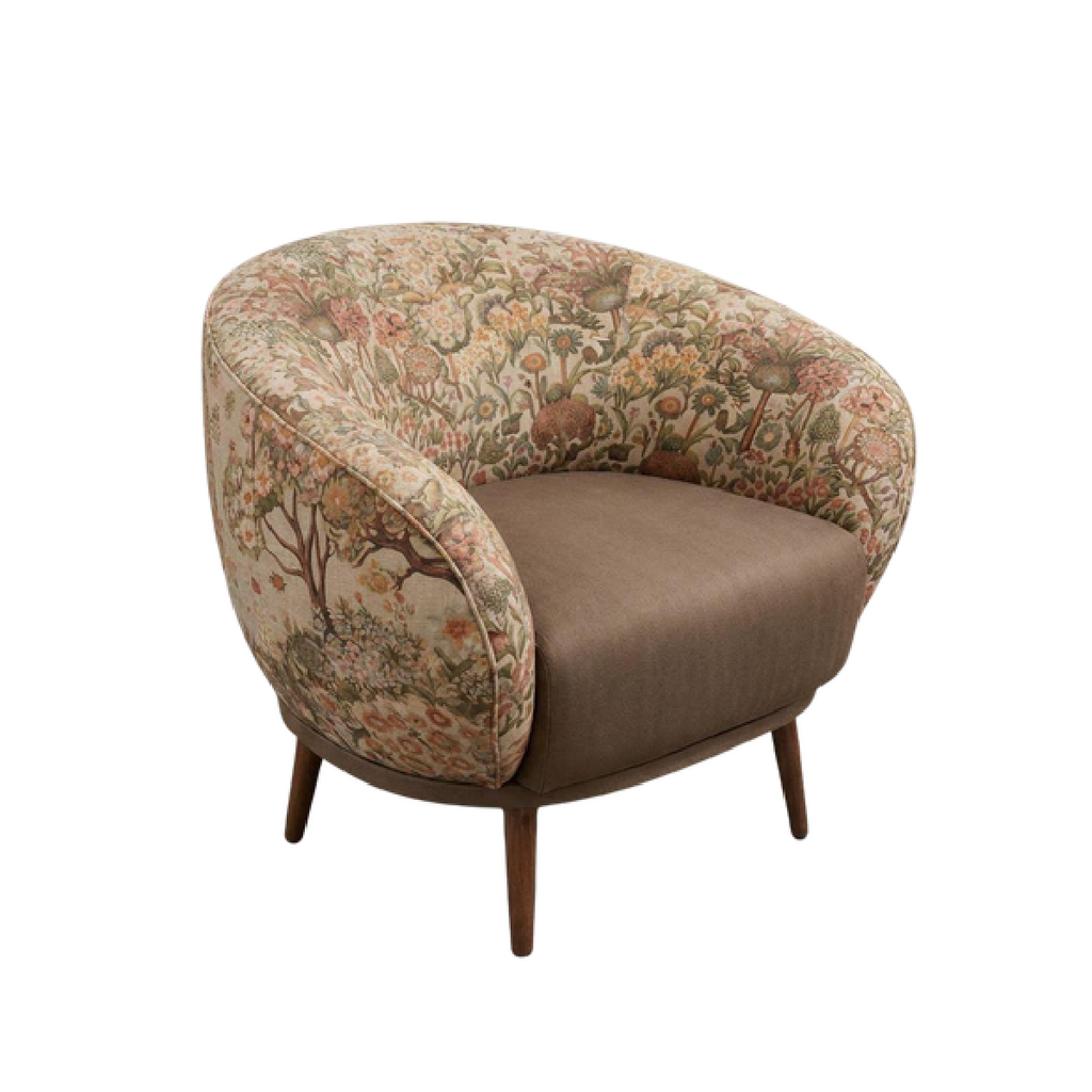 Enchanted Garden Armchair on a white background