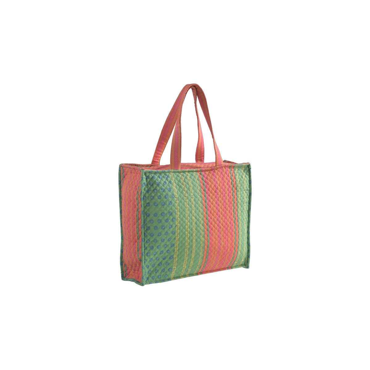 Colour Weave Tote Bag 21 by Nila Parmar Designs