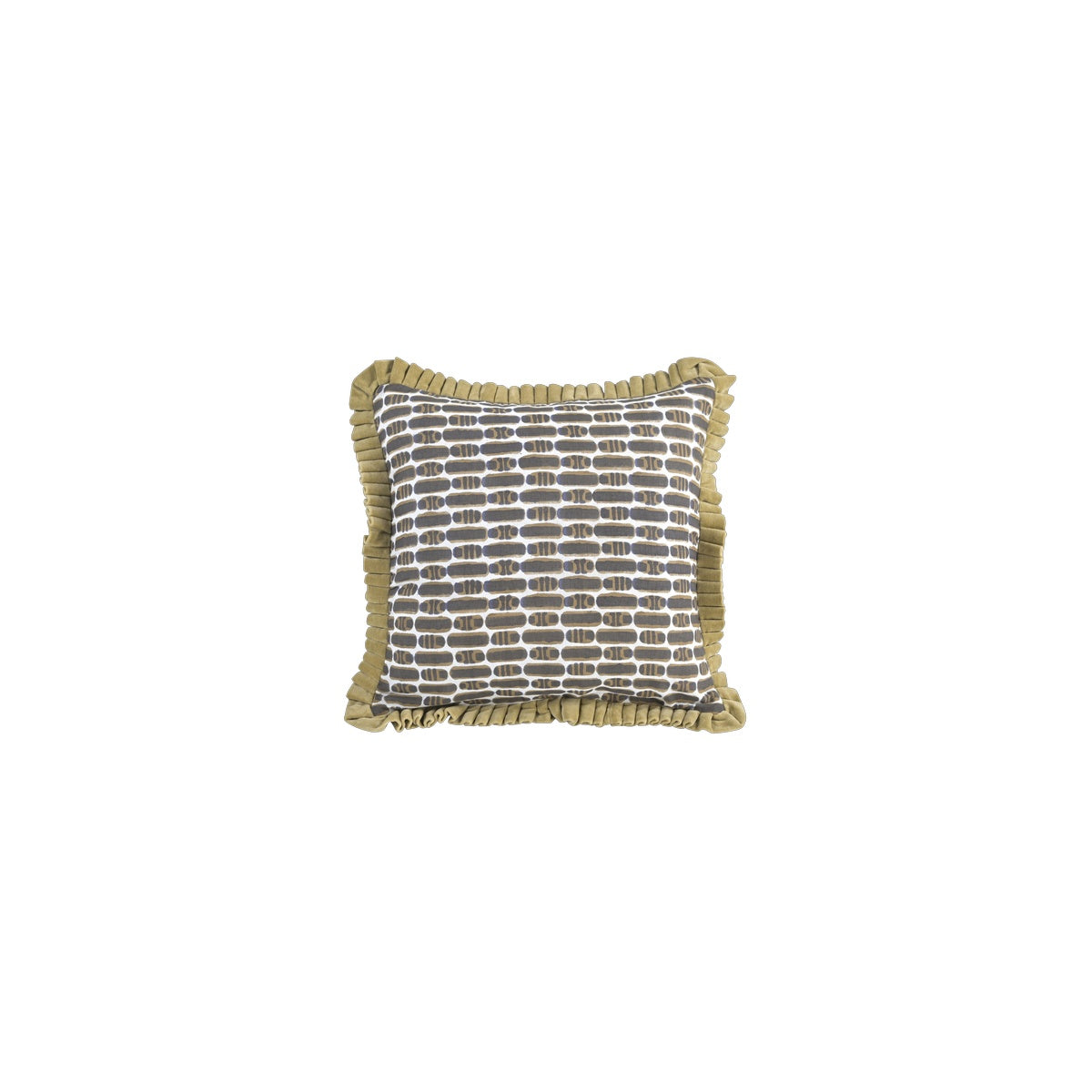 Block Print Cushion 8432 by Nila Parmar Designs