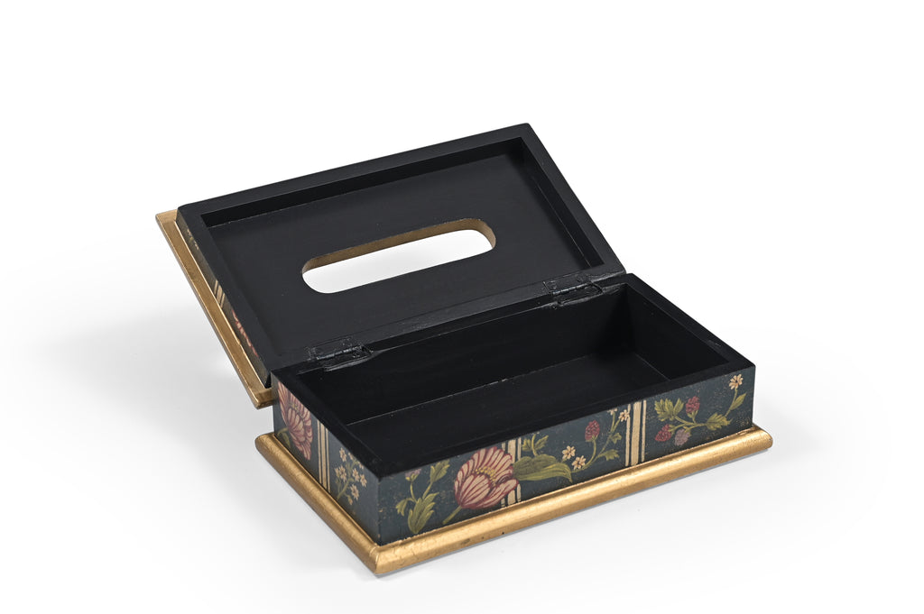 Blue Bird Rectangular Tissue Box