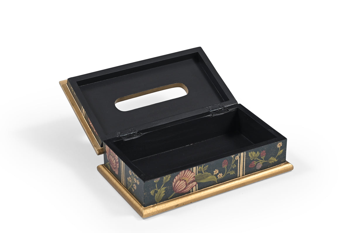 Blue Bird Rectangular Tissue Box