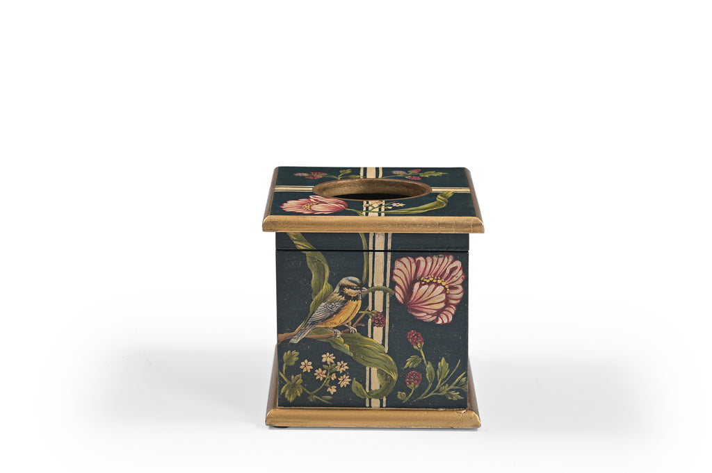 Blue Bird Tissue Box
