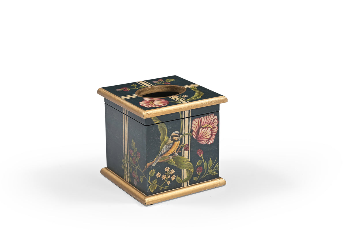 Blue Bird Tissue Box