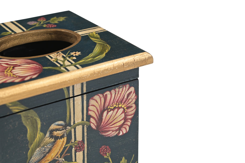 Blue Bird Tissue Box