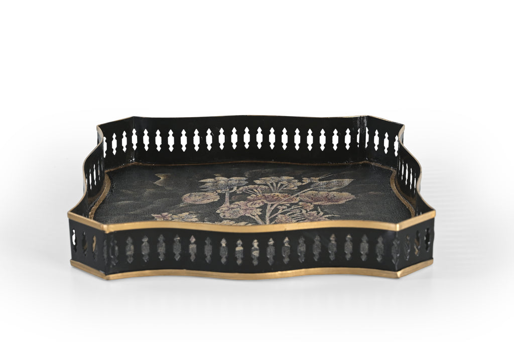 Velvet Bloom Square Tray