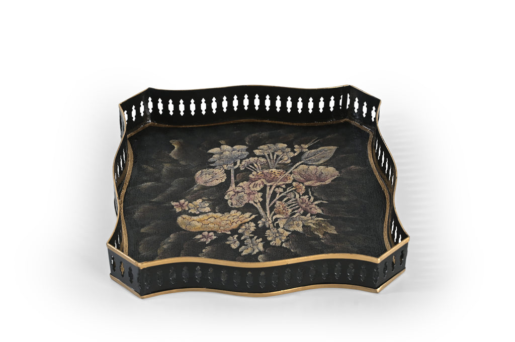 Velvet Bloom Square Tray