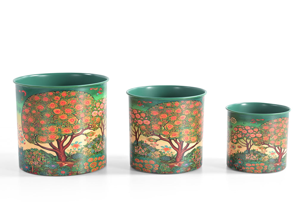 Secret Garden Planter Set of Three