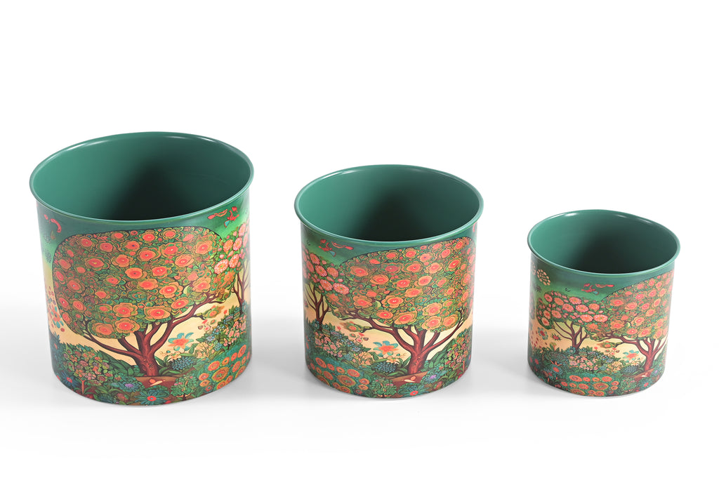 Secret Garden Planter Set of Three
