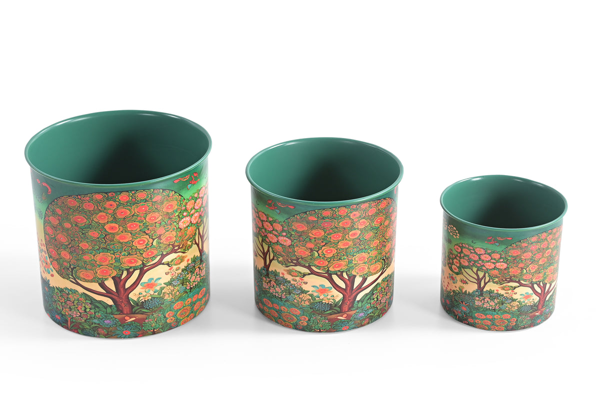 Secret Garden Planter Set of Three