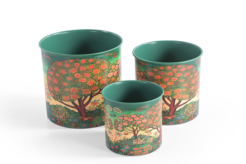 Secret Garden Planter Set of Three
