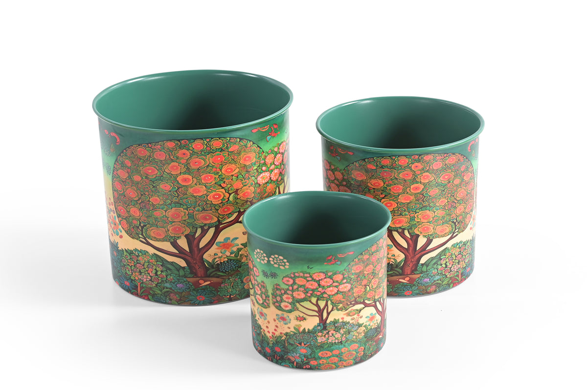 Secret Garden Planter Set of Three