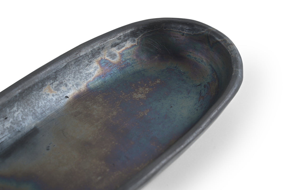 Longpi Pottery Rectangle Platter - Long
