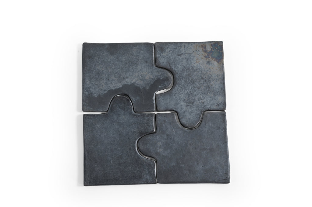 Longpi Pottery Coaster Set