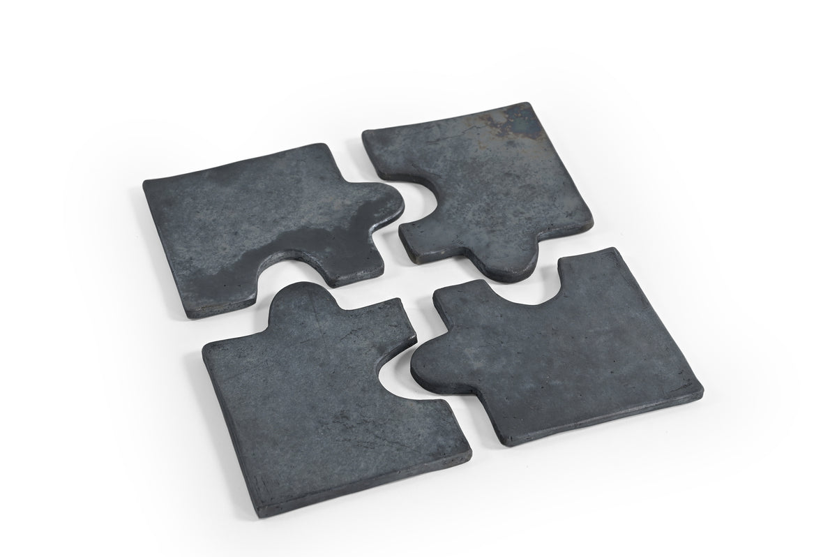 Longpi Pottery Coaster Set