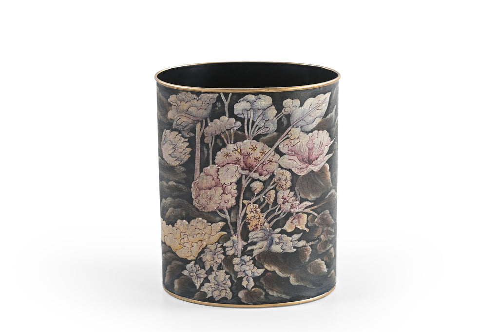 Velvet Bloom Wastepaper Bin