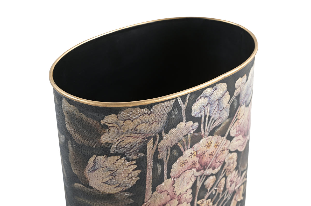 Velvet Bloom Wastepaper Bin