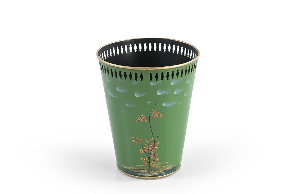 Crane Garden Metal Bin