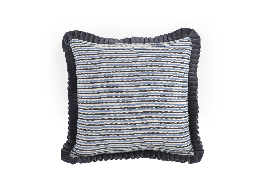 Block Sea Glass Cushion