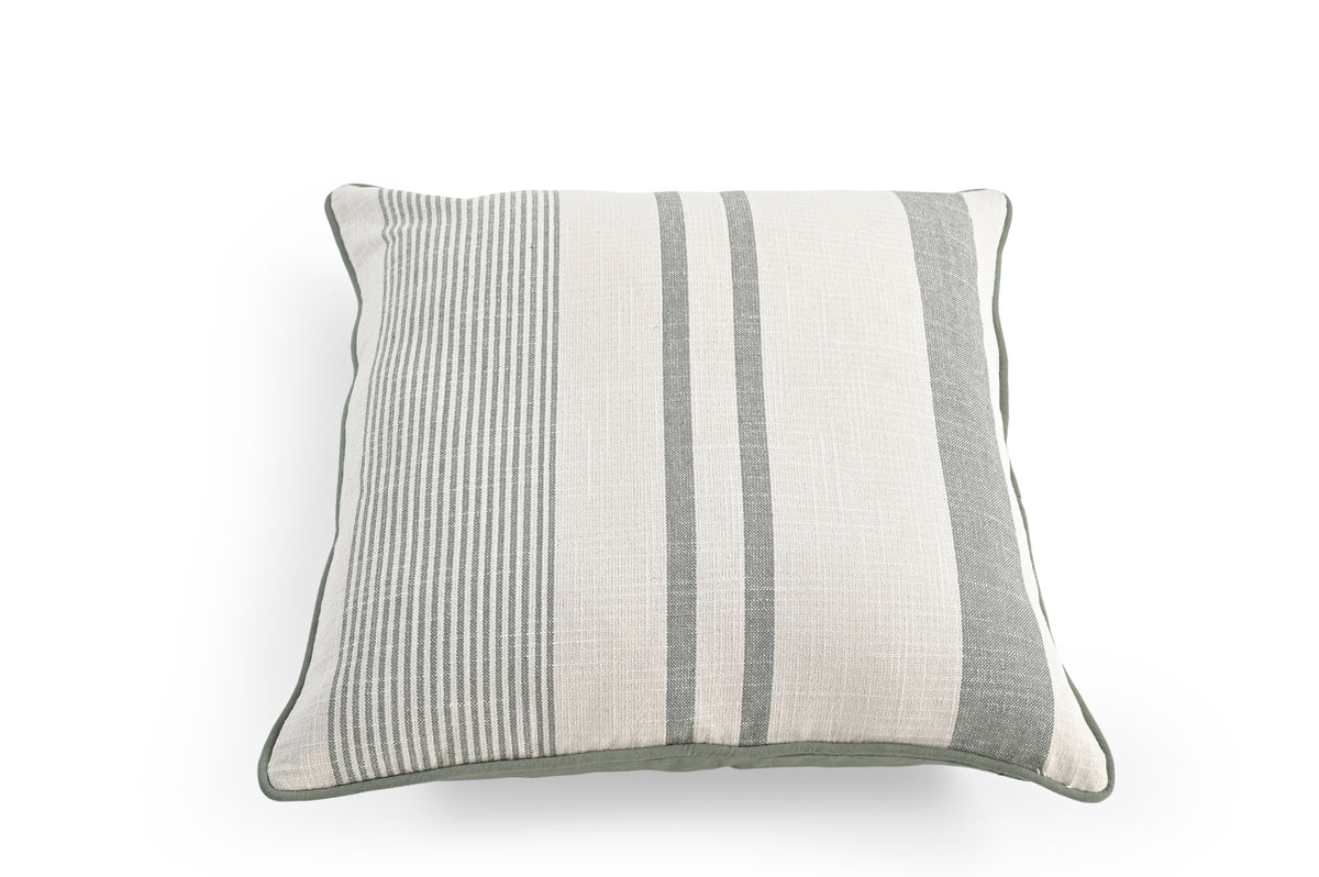 Block Stonewash Stripe Cushion