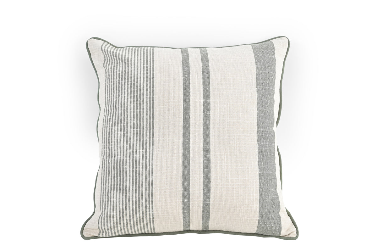 Block Stonewash Stripe Cushion