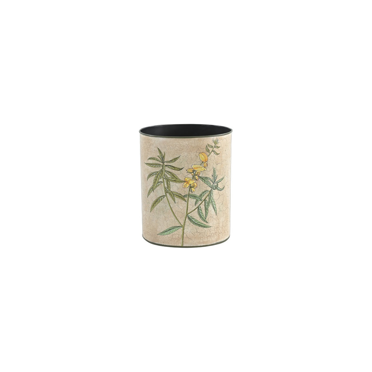 Golden Bamboo Wastepaper Bin by Nila Parmar Designs