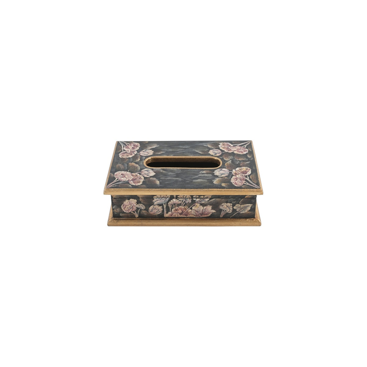 Velvet Bloom Decorative Box by Nila Parmar Designs