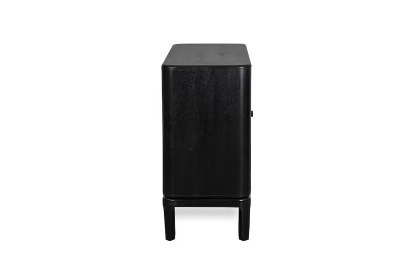 Ribby Two Door Storage Cabinet side shot