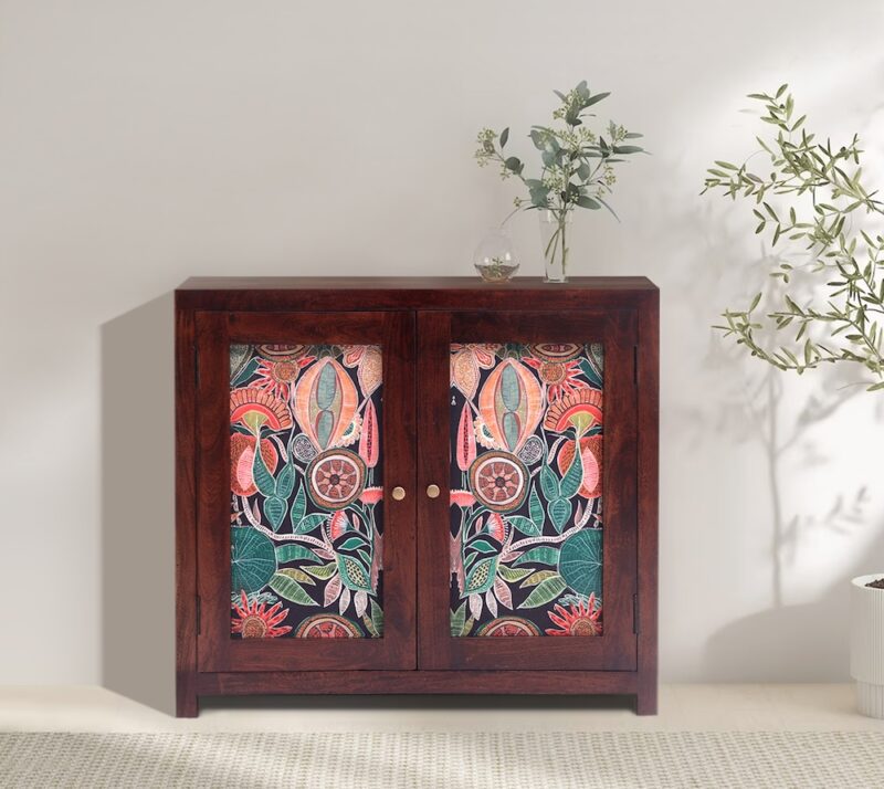 Tropical Small Storage Cabinet lifestyle shot