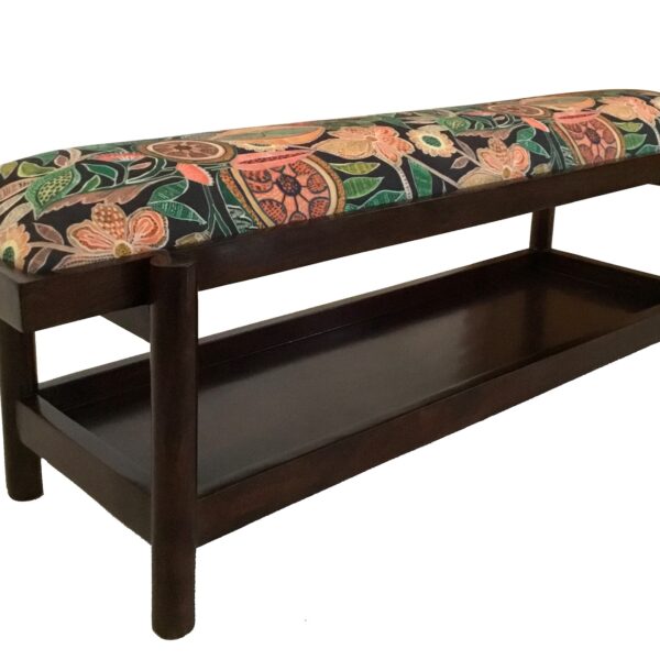 Tropical bench with storage