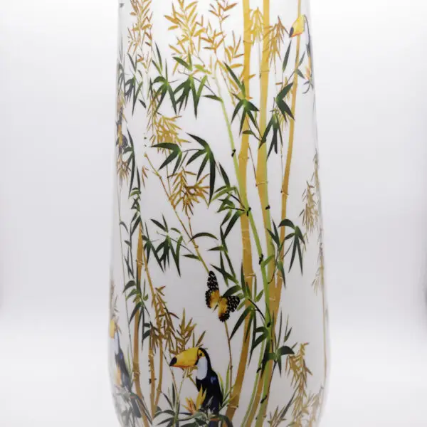 Bamboo Tall Cylinder Vase