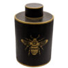 Bee Meadow Geometric vase with lid