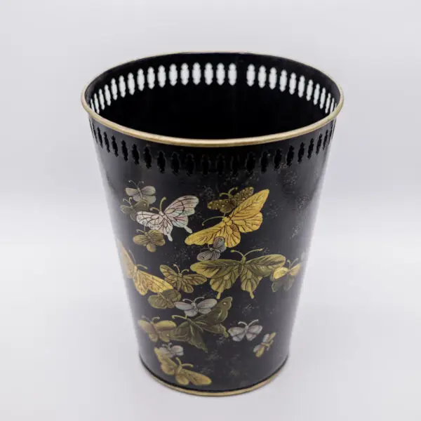 Butterfly Metal Bin