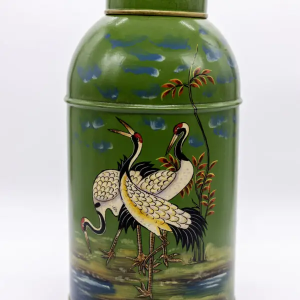 Crane Garden Cannister
