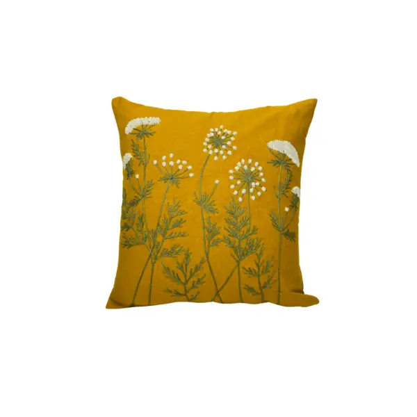 Ivarp Yellow Bloom Cushion