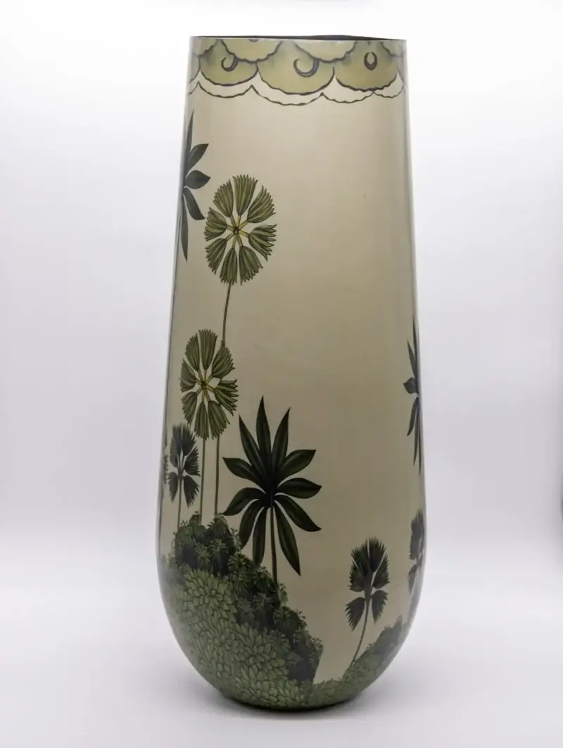 Palm Tall Vase scaled