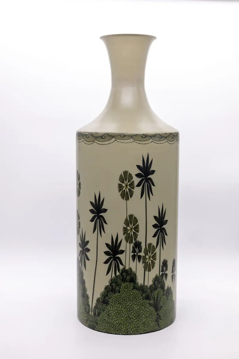 Palm Vista Bottle Vase